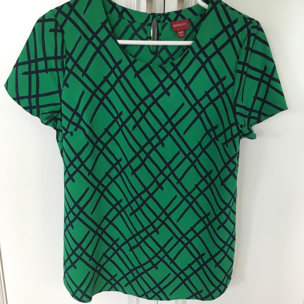 Merona Green Top - size Medium